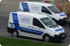 Firmenwagen, Hausmeisterservice - Lenz